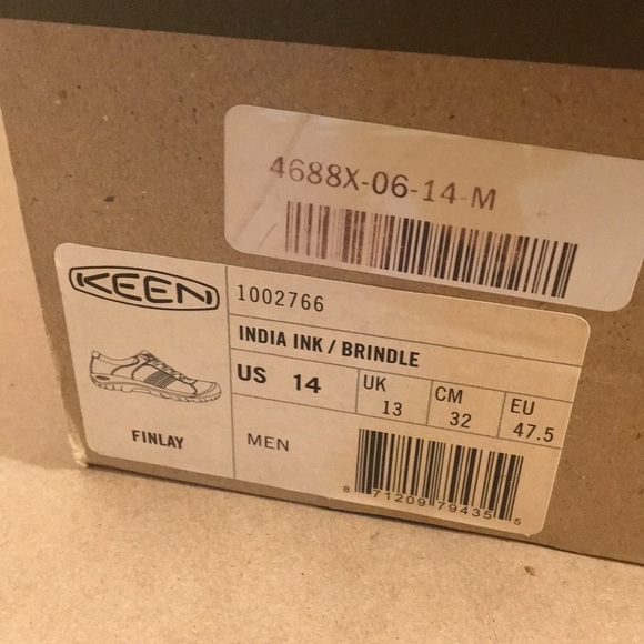 [SOLD] Keen mens Finlay oxfords size 14 new in box - Picture 4 of 4